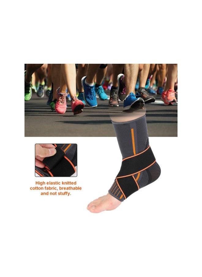 silvercnc - Ankle Support Brace, Compression Breathable Foot Elastic Guard Strap Prevention for Basketball Running(Woman) - Image 1
