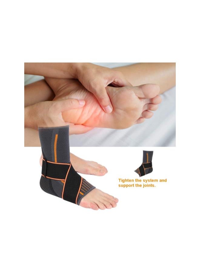 silvercnc - Ankle Support Brace, Compression Breathable Foot Elastic Guard Strap Prevention for Basketball Running(Woman) - Image 1