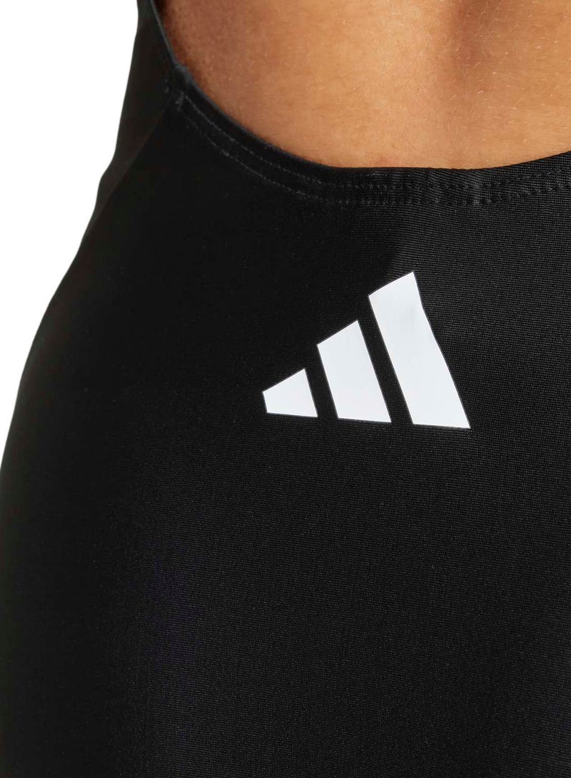 Adidas 3 Stripes V-Back Swimsuit - Image 5