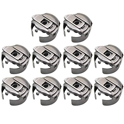 CKPSMS Brand KF220440 L Size Standard Pigtail Bobbin Cases FIT for BARUDAN Embroidery Machine 10PCS - Image 1