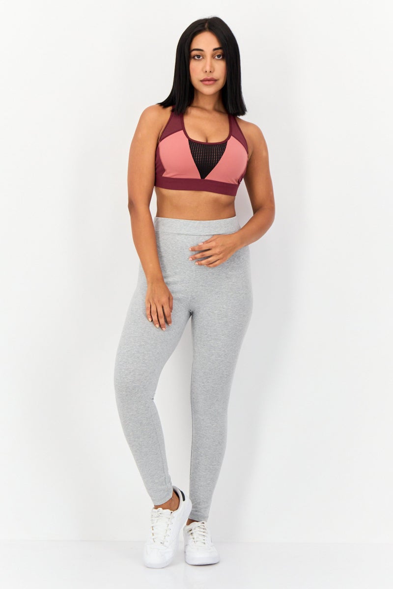 Reebok حمالة صدر رياضية مبطنة للنساء، متعددة الألوان - Image 4