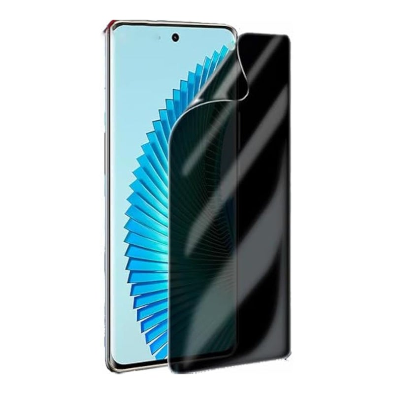 2 × واقيات شاشة هيدروجيل للخصوصية لهونر ماجيك 6 لايت/هونر X9b/هونر X50 (6.78 بوصة)، طبقة واقية ناعمة البولي يوريثين الحراري مضادة للتجسس [ليست زجاج مقوى]، شفاف - Image 1