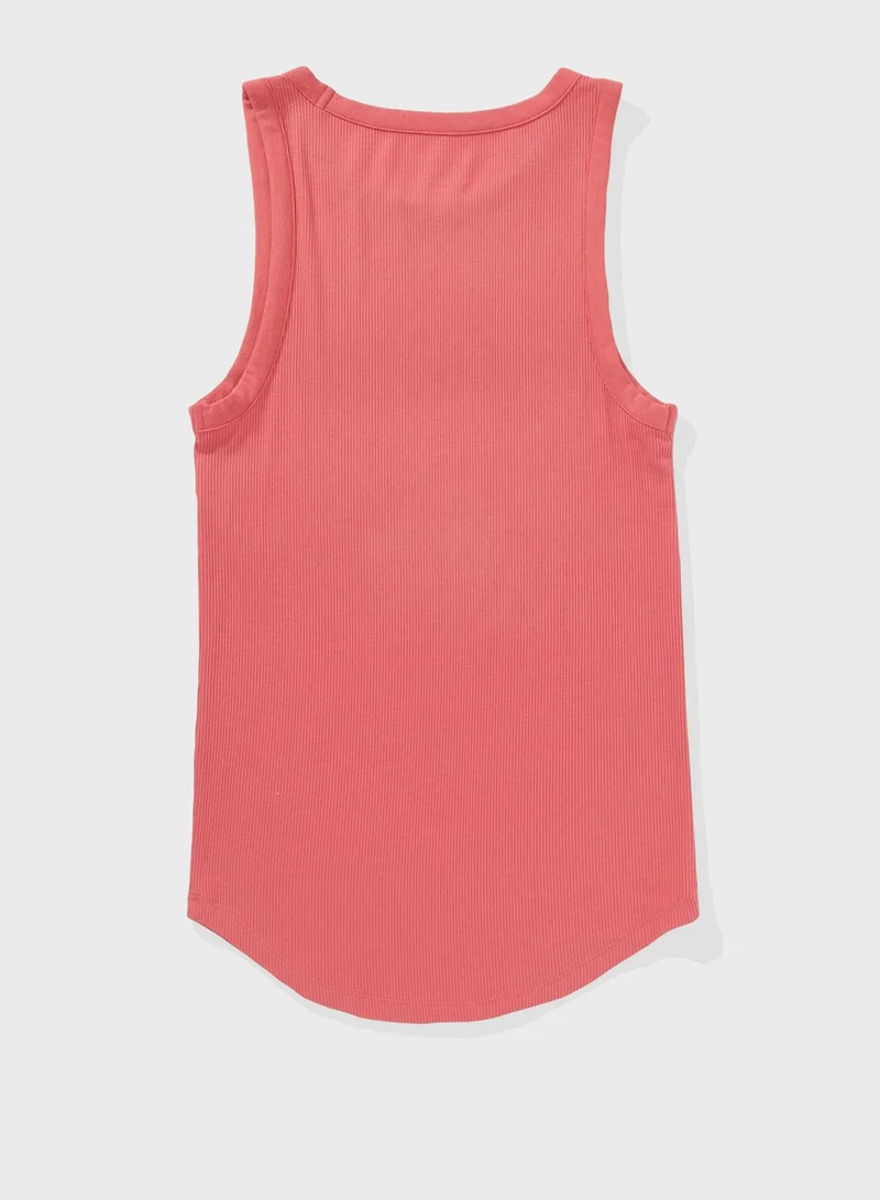 امريكان ايجل Crew Neck Knitted Tank Top