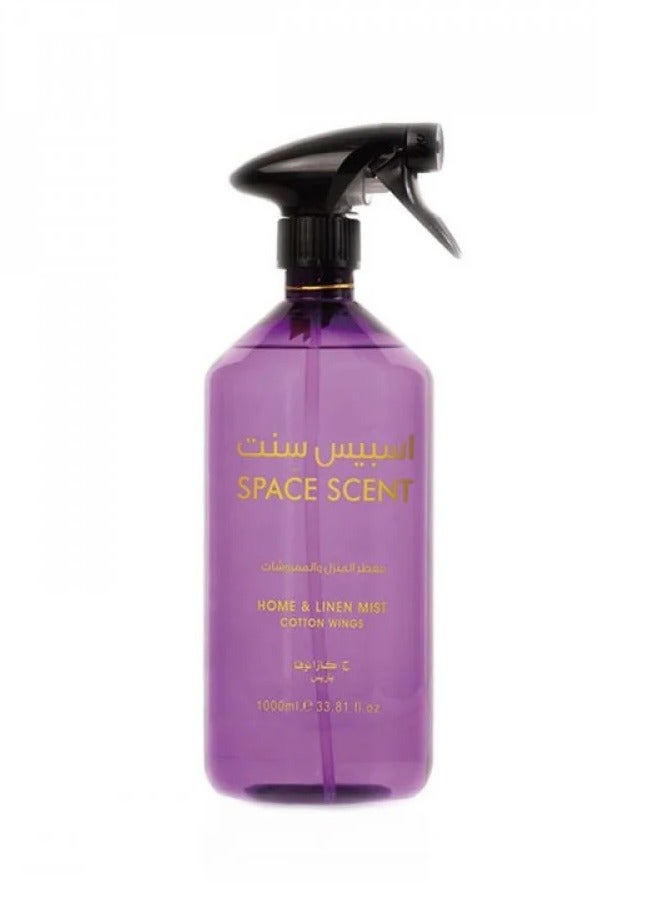 J.CASANOVA Espace Scent Cotton Wings Home & Furniture Fragrance by J. Casanova - 1000 ml 