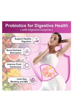 Probiotic Live Women’s Probiotic, 90 Caps 100 Billion CFU 31 Strains, with Organic Prebiotics Cranberry, Digestive Immune, Shelf Stable, Delayed Release, No Soy Gluten Dairy  - Image 4