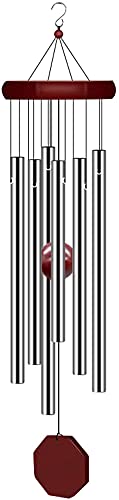 Pgzsy Memorial Wind Chimes Outdoor Large Deep Tone, Sympathy Wind-Chime Personalized with 6 Tuned Tubes, Elegant Chime for Garden Patio Balcony and Home - Image 1