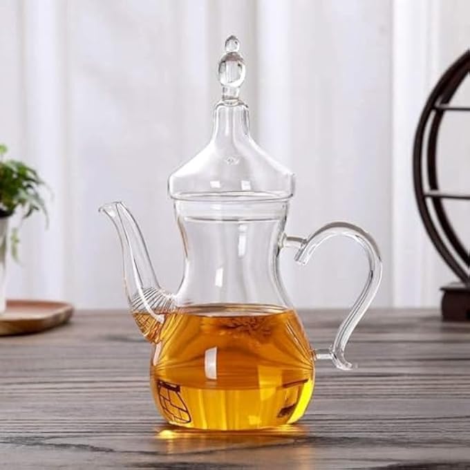 rayihni Homebox Zen Borosilicate Arabic Style Teapot  1 L - Image 2
