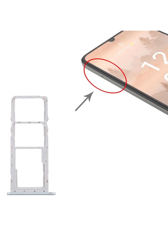 erorex For Nokia C31 Original SIM Card Tray + SIM Card Tray + Micro SD Card Tray (Blue) - Image 4