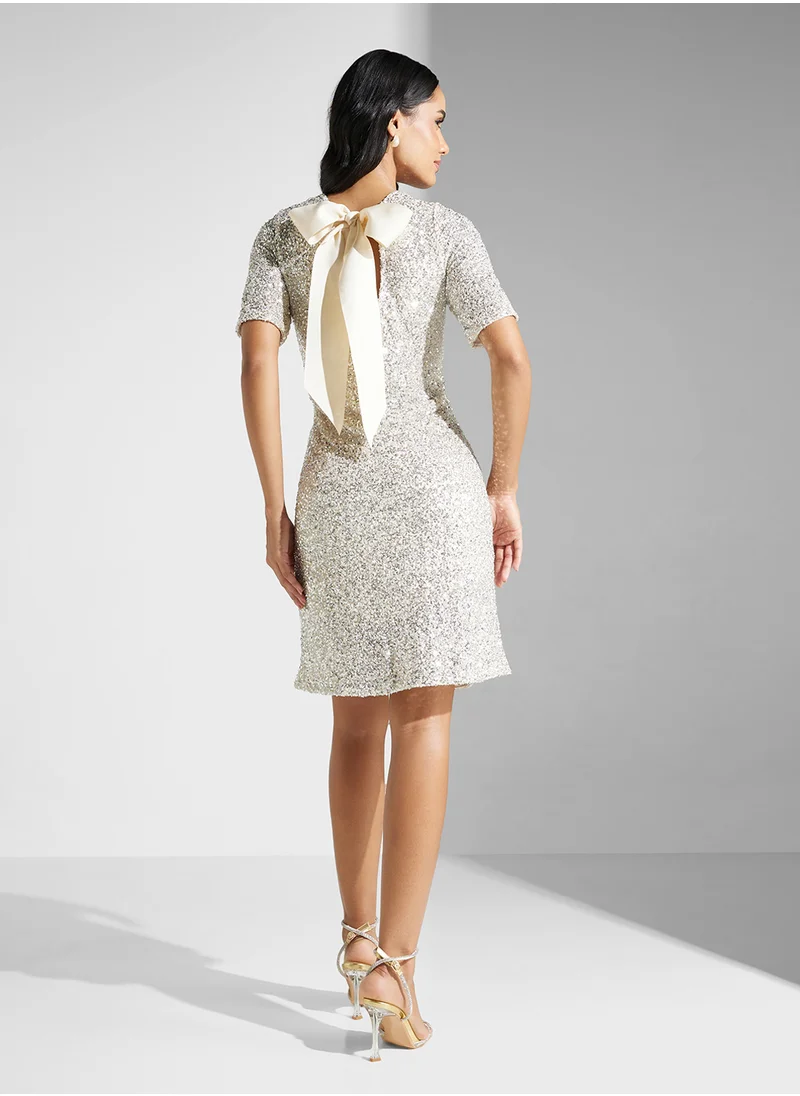 ONLY Onlbex Bow Midi Dress