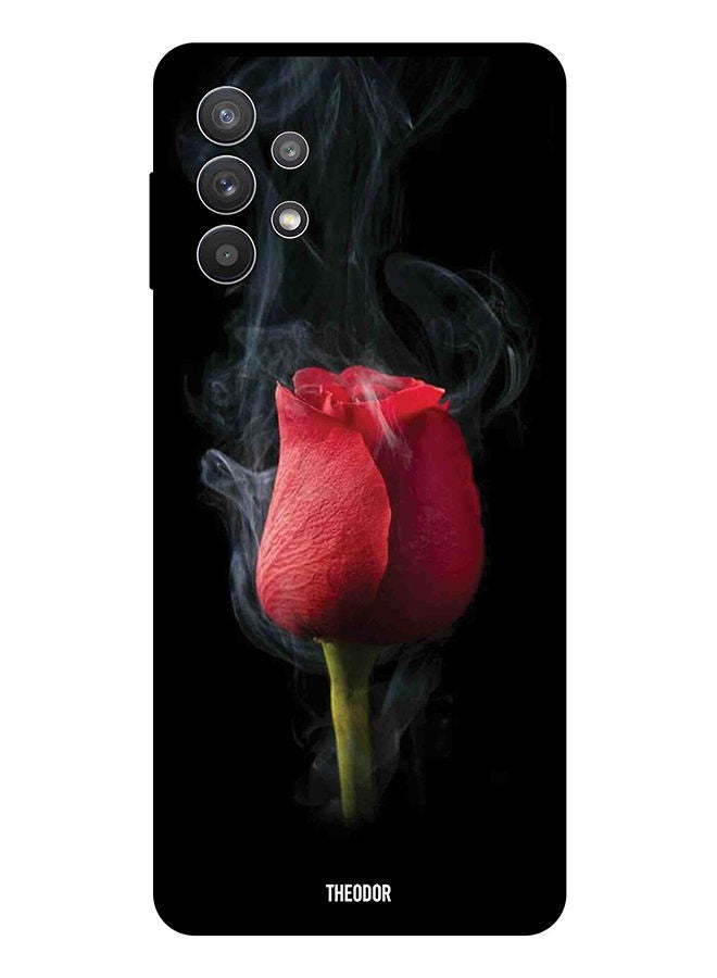 Theodor Protective Case Cover For Samsung Galaxy A32 4G Red Rose - Image 1