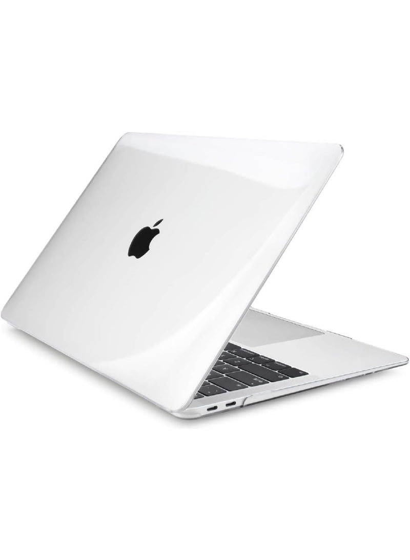 Clear HardShell Case Cover for MacBook Pro 16 inch (2019 Release, A2141) with Touch Bar & Touch ID – Slim Protective Cover - Image 1