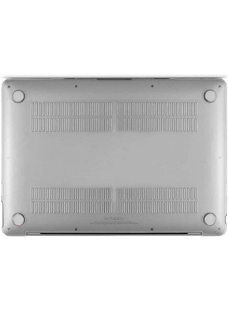 Clear HardShell Case Cover for MacBook Pro 16 inch (2019 Release, A2141) with Touch Bar & Touch ID – Slim Protective Cover - Image 4