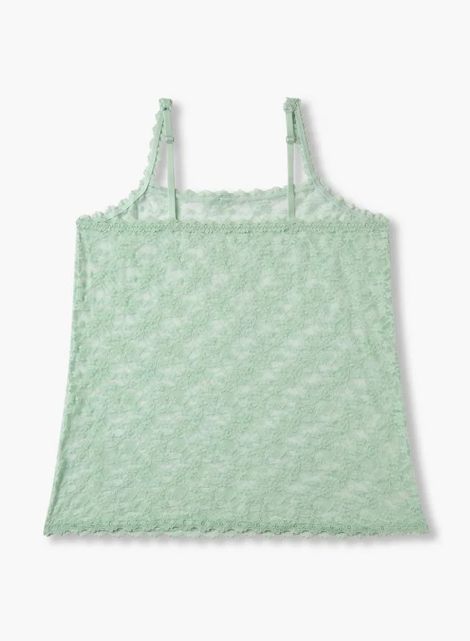 Splash FAV Camisole Top with Lace Detail