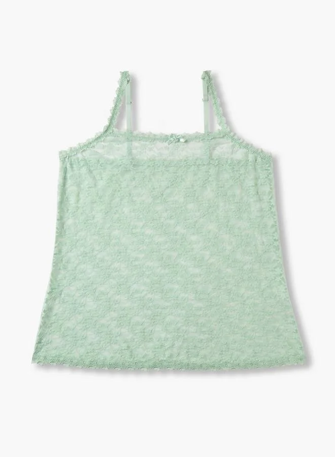 Splash FAV Camisole Top with Lace Detail