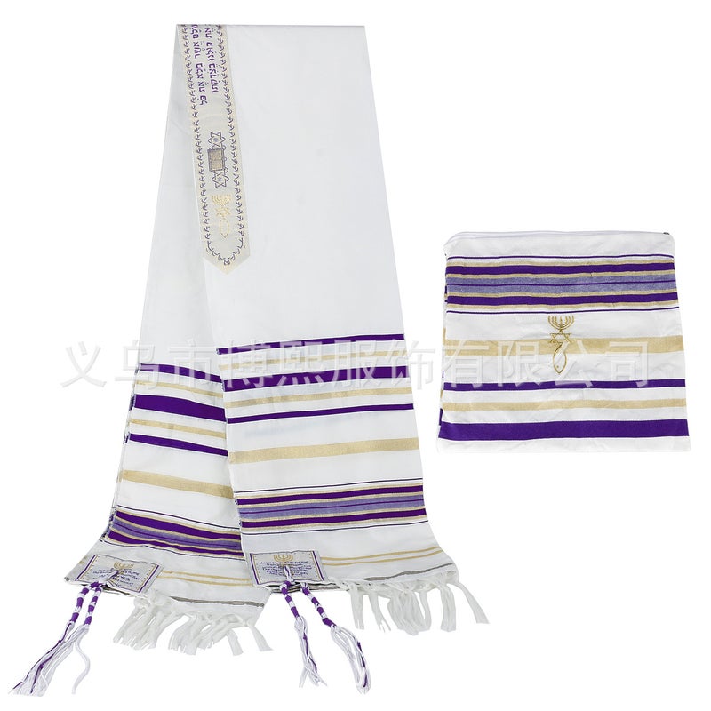 Prayer Scarf Tempit Shawl Prayer Religious Scarf Arabic Scarf 11 Colors 52*180Cm Muslim - Image 1