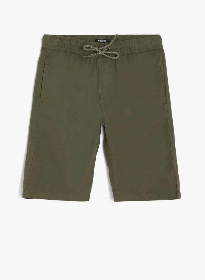 ريبلز مع نمشي Boys Woven Pull-On Shorts
