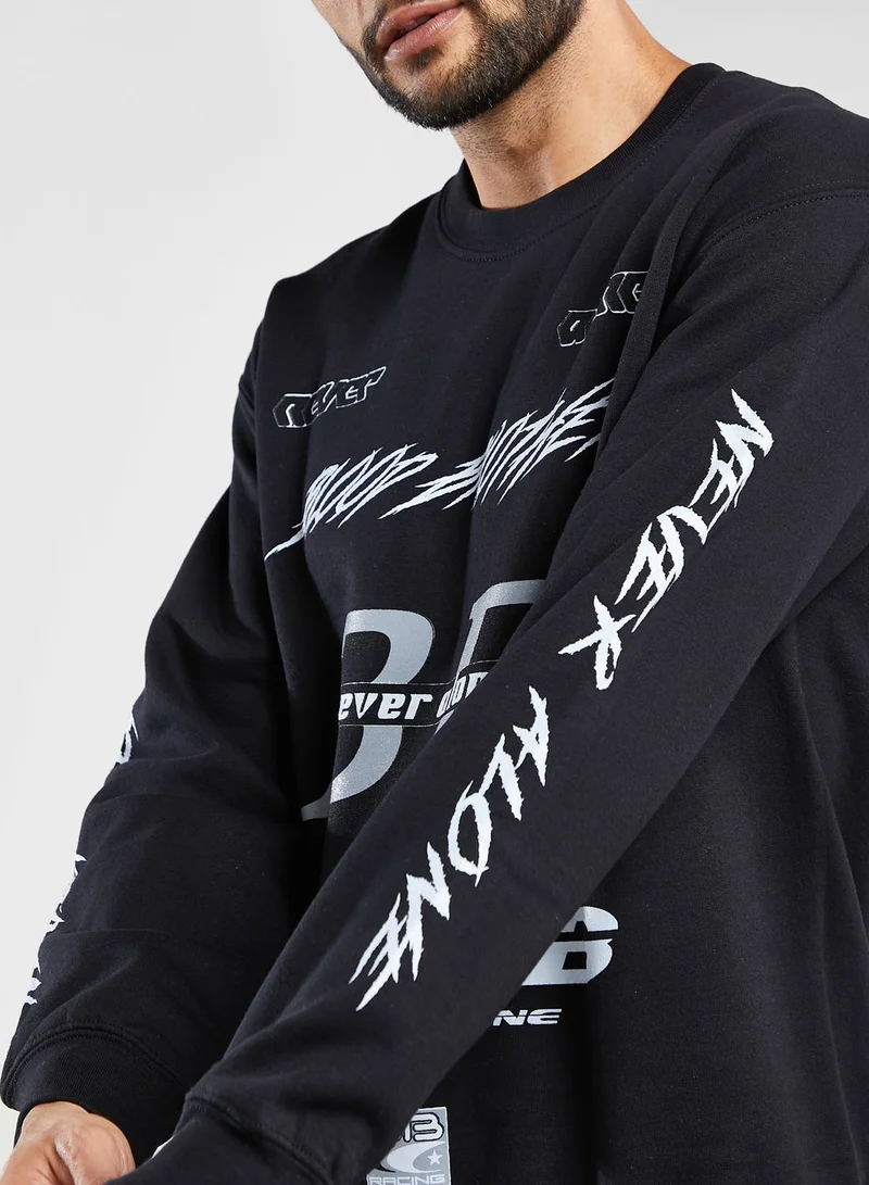 Blood Brother Racing Branded Sweatshirt