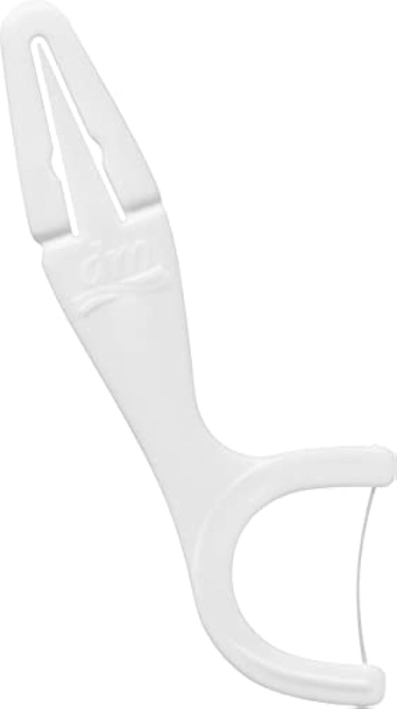 Dontodent Dental Floss Sticks Duo Function: Dental Floss Stick and fold-Out Toothpick ,40 Pieces - Image 2