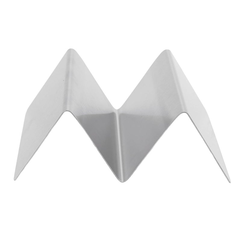 Stainless Steel Taco Holder Stand Dishwasher Safe 1 2 Slots For Home Kitchen Restaurant - Image 2