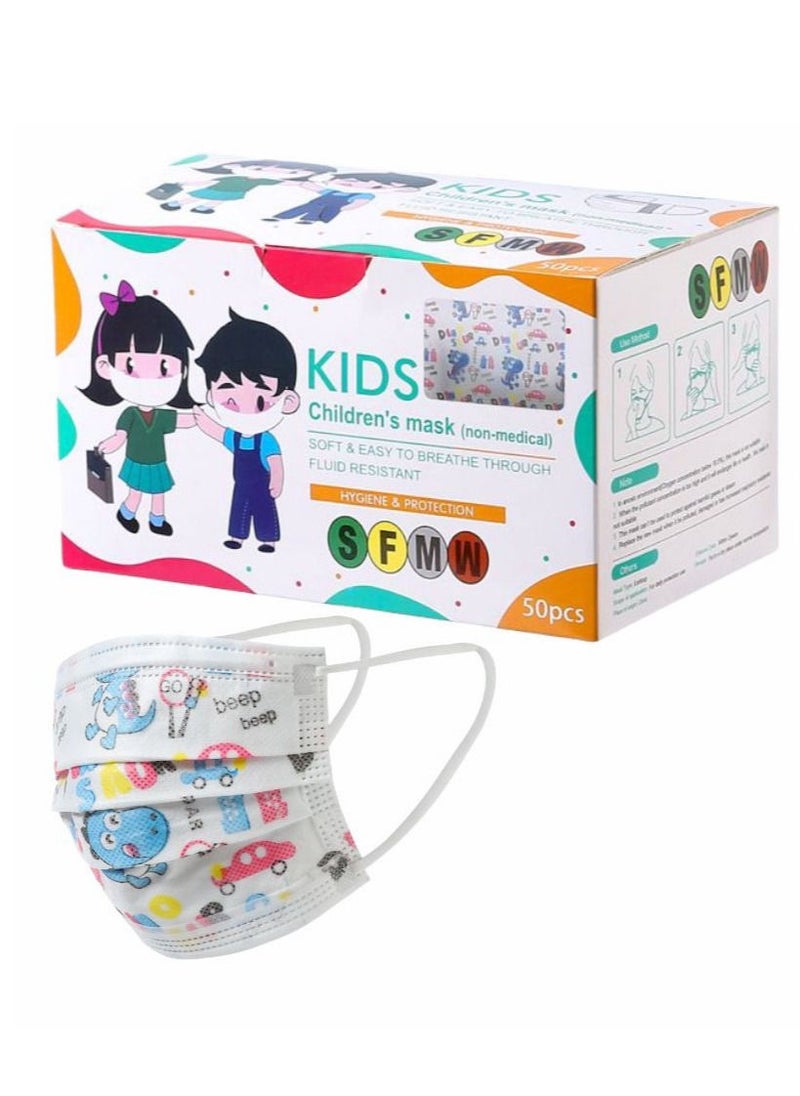 SFMW Children's face mask kit of 50 coated pieces  - Image 2