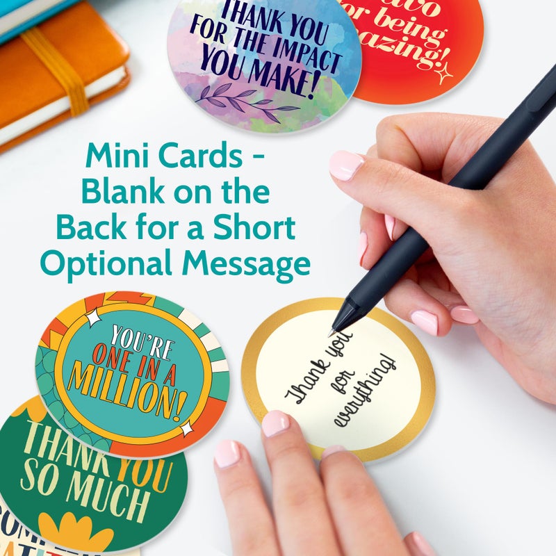 T MARIE 100 Mini Bulk Appreciation Gifts - 2.25â€ Token of Appreciation Chips for Employee Appreciation Week, Staff, Nurses, Teachers, Students and More - Share Kindness, Recognition and Motivation - Image 4