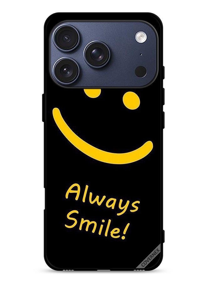 Covernex Apple iPhone 17 Pro Protective Case Cover Always Smile - Image 1
