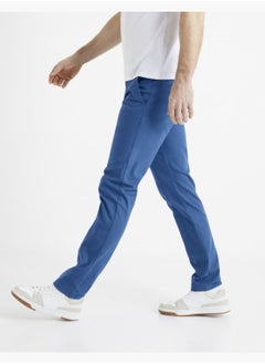 Celio Celio Casual Straight Pants - Blue  - Image 4
