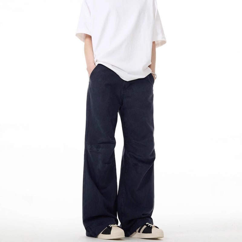 Unisex Casual Daily Denim Jeans - Image 2