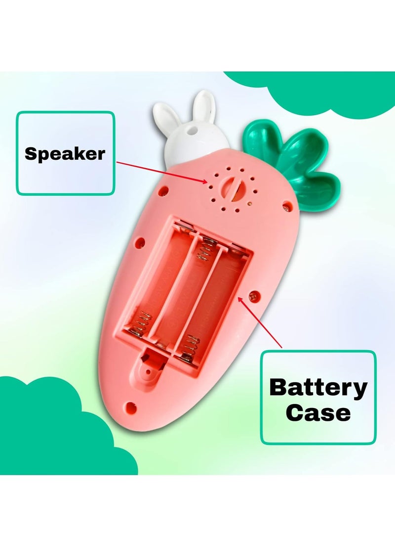 null - A baby phone in The Shape of a rabbit, music and lighting-Assorted Colors By TOYS-EGYPT - Image 1