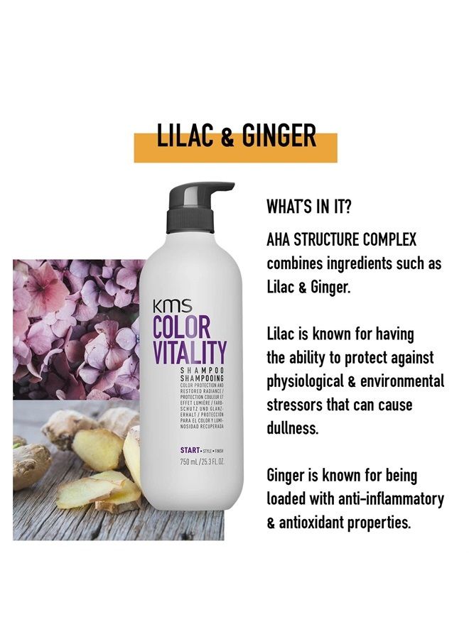 kms COLORVITALITY Shampoo for Vibrant Color, 25.3 oz