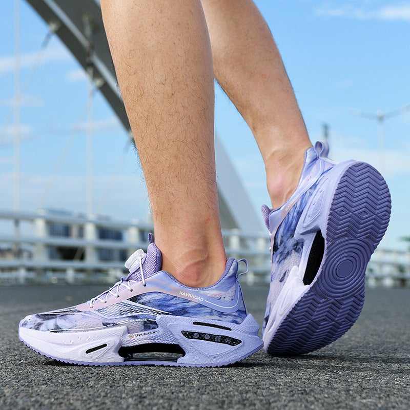 2025 Autumn New Parent-Child Casual Sports Shoes Youth Running Shoes Swivel Buckle Trendy Shoes Sneakers - Image 4