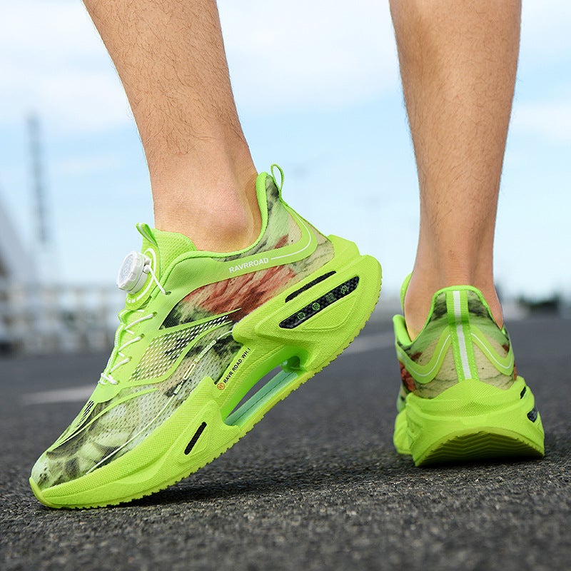 2025 Autumn New Parent-Child Casual Sports Shoes Youth Running Shoes Swivel Buckle Trendy Shoes Sneakers - Image 5