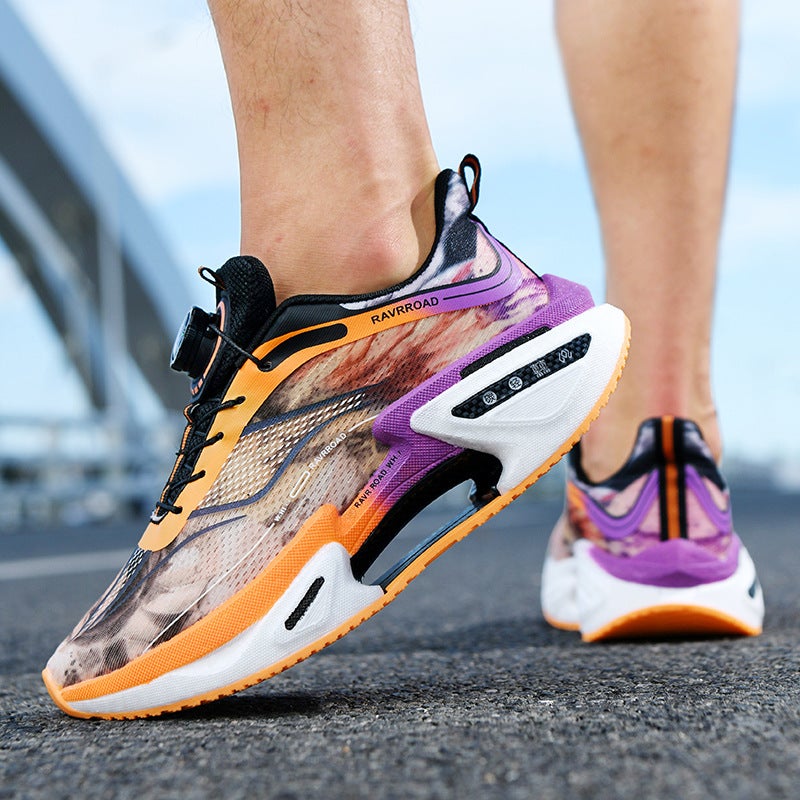 2025 Autumn New Parent-Child Casual Sports Shoes Youth Running Shoes Swivel Buckle Trendy Shoes Sneakers - Image 3