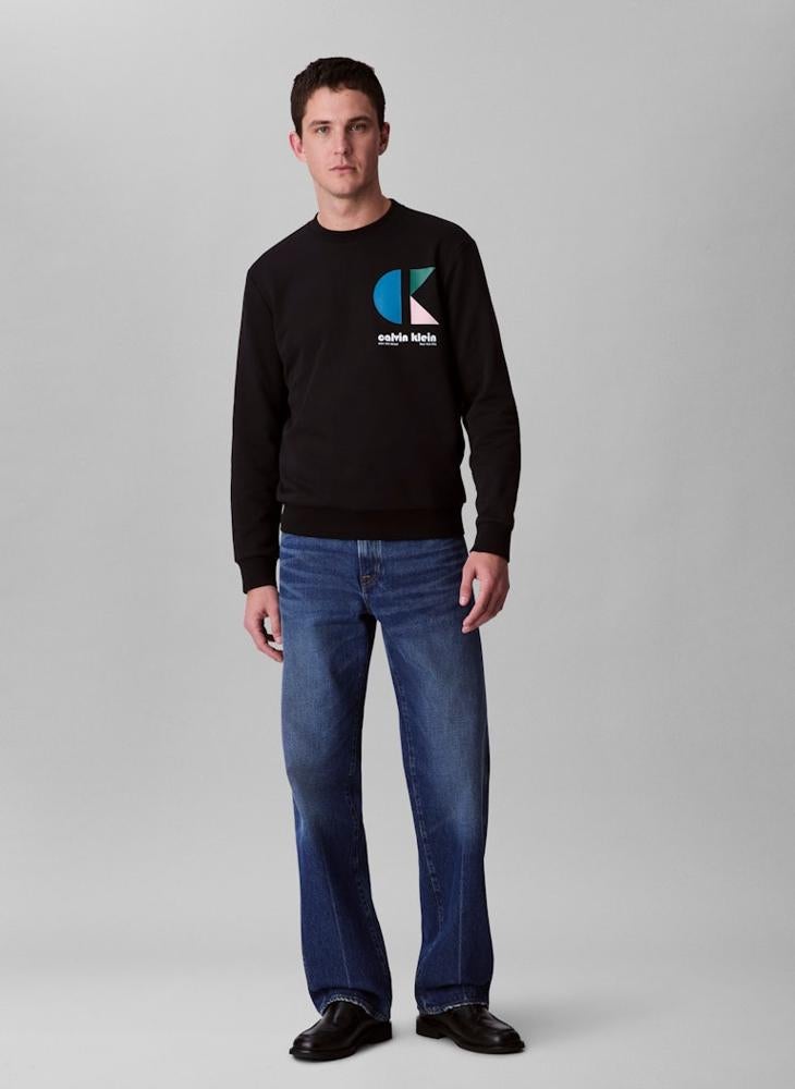 Calvin Klein Jeans Terry Sweatshirt - Image 5