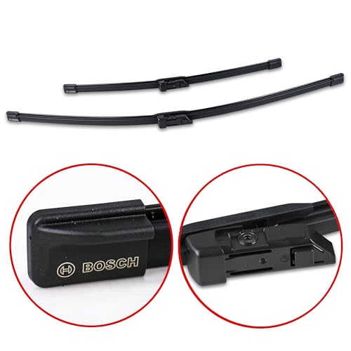 Bosch Wiper Blade Aerotwin A863S, Length: 650mm/450mm – Set of Front Wiper Blades - Only for Left-Hand Drive (EU) - Image 3