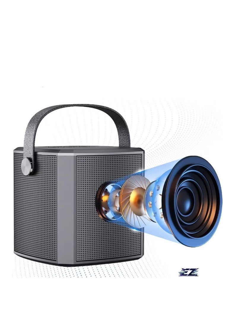 ELTRAZONE Bluetooth Karaoke Speaker for Kids & Family | Professional Microphone with Built-In PA System | Portable Singing Speaker for Karaoke Parties, Home Entertainment, Outdoor Events, and Family Fun - Image 2