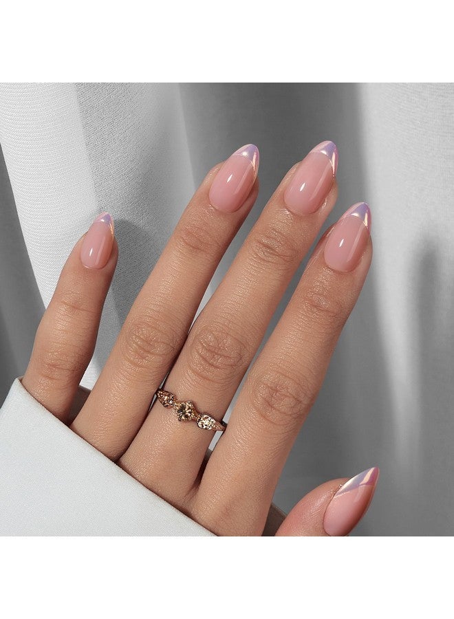 بي تي آرت بوكس أظافر صناعية قصيرة برأس فرنسي، لونها لوزي، مع لمسة نهائية فضية كرومية معدنية، مناسبة للغاية وطبيعية، متوفرة في 16 مقاسًا، وردي مبهر - Image 2