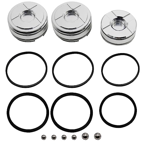 EATAKWARD Accumulator Piston Kit For 4L60E 4L65E 4L70E Transmission Pinless 1-2 3-4 - Image 1