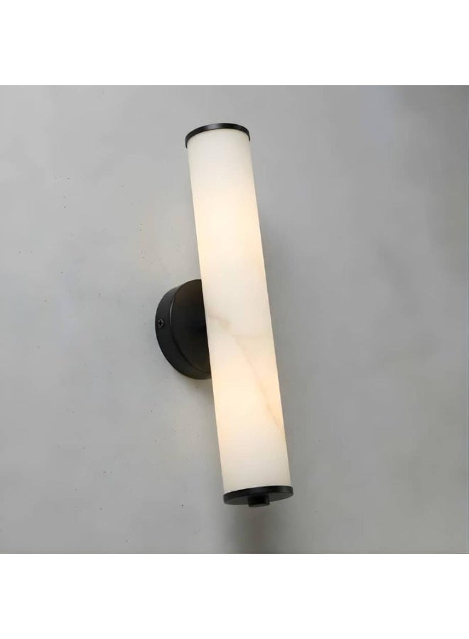 اكسبت ابليك جداري ليد مودرن بتصميم رخامي، 3 ألوان إضاءة، لون أسود فاخر - Image 5