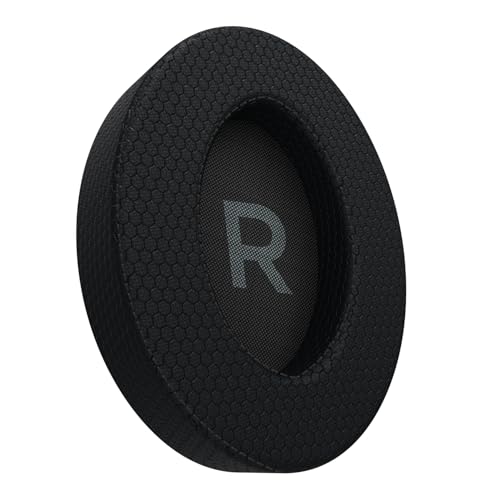 EvoFox Hyperion Fabric Ear Pads (Black) | Replacement Cushions for Hyperion Series Gaming Headsets | Breathable Fabric, Noise Isolation, Comfortable for Long Gaming & Work - Image 2