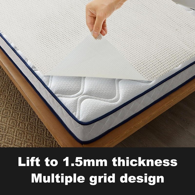 SprouVis Mattress Slide Stopper and Gripper,Keep Bed and Topper Pad from Sliding for mattresses, Carpets, Sofas, Chair Cushions, Easy Trim, Slip Resistant, Grips Helps Stop Slipping(King) - Image 4