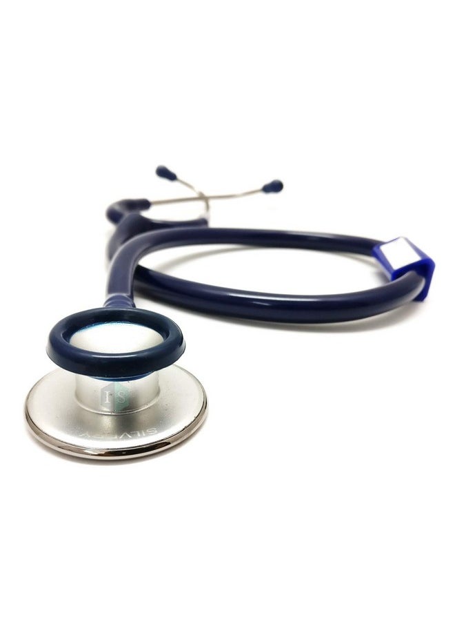آي إس إندوسيرجيكالز - سماعة الطبيب الفضية IS Indosurgicals (زرقاء) - Image 1
