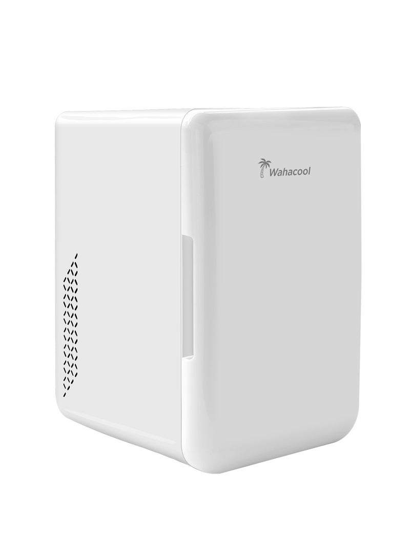 Wahacool Wahacool 6L Portable Mini Fridge - Dual Cooling/Warming for Skincare, Cosmetics, Drinks & Breastmilk Storage, Ultra-Quiet, Lightweight, AC/DC - Ideal for Car Use & Women's Gift  - Image 1