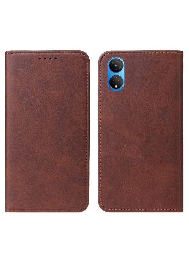 زبون جراب هاتف Honor X7 من الجلد بإغلاق مغناطيسي - Image 2