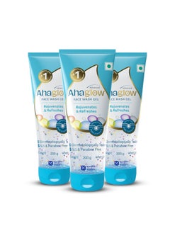 Ahaglow FACE WASH 200GM PACK OF 3 