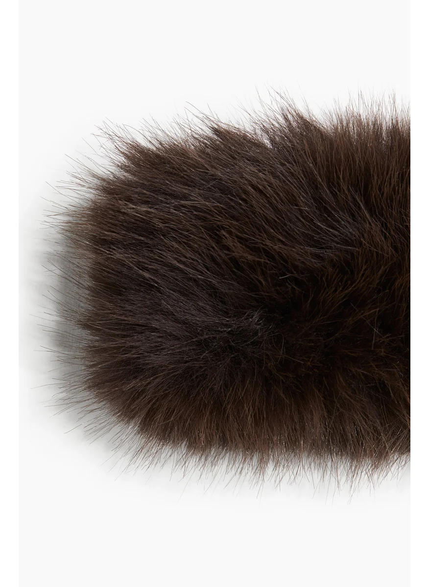 اتش اند ام Fleece-Line Fluffy Headband