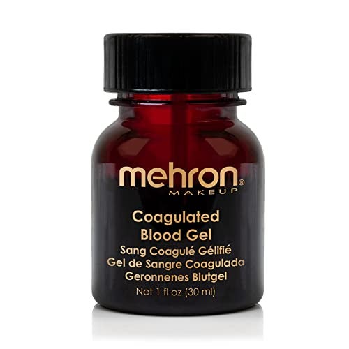Mehron Makeup Coagulated Blood Gel Fake Thick Blood Makeup SFX for Halloween Cosplay and Special FX 1 oz 30g Made in the USA - Image 1