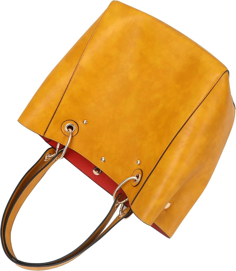 sqlp Large Work Tote Bag for Women Designer Purses and Handbags Big Bucket bags Ladies Travel Crossbody Purse - Image 2