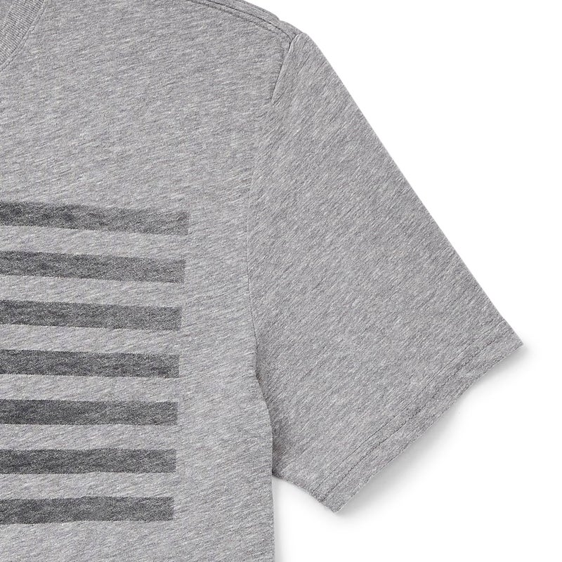 Lucky Brand mens USA Flag Tee, Grey, Large US - Image 2