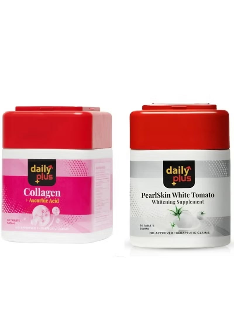 Daily Plus PearlSkin White Tomato + CollagenWHITENING SUPPLEMENT